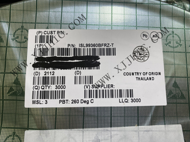 瑞薩進(jìn)口原裝 ISL99360BFRZ ISL99360 全、半橋驅(qū)動器 QFN