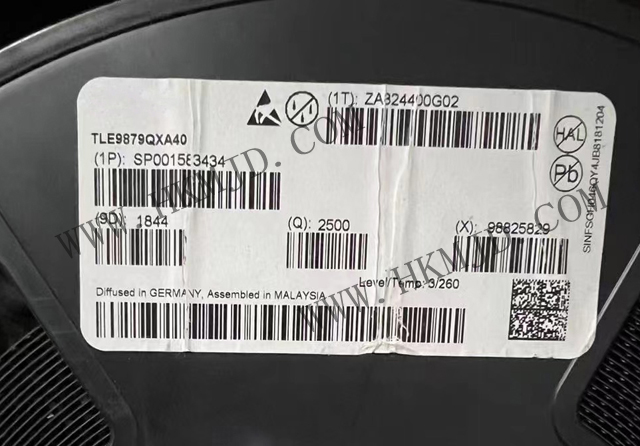 英飛凌推出電源管理IC TLE9879QXA40 馬達(dá)/運(yùn)動/點(diǎn)火控制器和驅(qū)動器