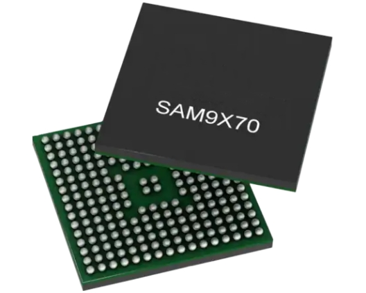 Microchip SAM9X75-I/4PB超低功耗微處理器（MPU） 、運(yùn)行頻率高達(dá)800MHz。