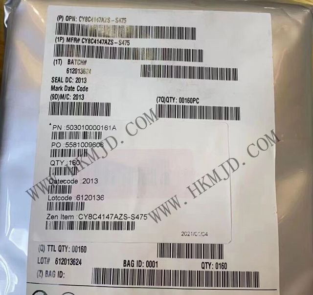 供應(yīng)32位單片機(jī) CY8C4147AZS-S475 汽車(chē)，AEC-Q100，PSOC? 4 CY8C4100S Plus 微控制器 IC