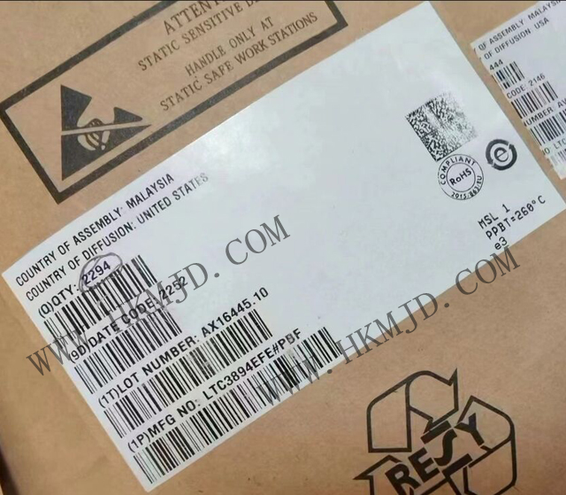 [供應(yīng)，回收] LTC3894EFE (ADI) 150V 高效降壓型穩(wěn)壓器