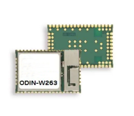 u-blox短距離無(wú)線電系列模組：ODIN-W263-06B 獨(dú)立雙頻 Wi-Fi 和藍(lán)牙模塊