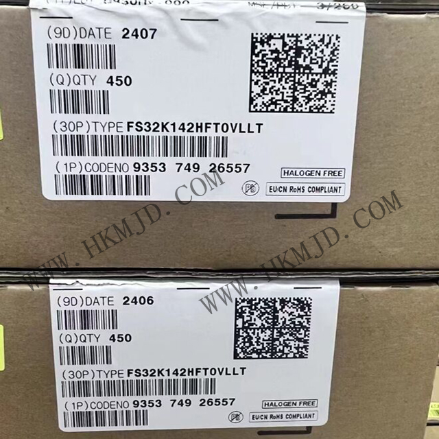 供應汽車微控制器 FS32K142HFT0VLLT 基于32位Arm? Cortex?-M4F和Cortex-M0+內(nèi)核