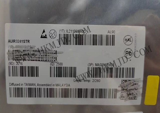 英飛凌柵極驅(qū)動器《AUIR3241STR》高邊 Mosfet 驅(qū)動器，用于背靠背拓?fù)浣Y(jié)構(gòu)