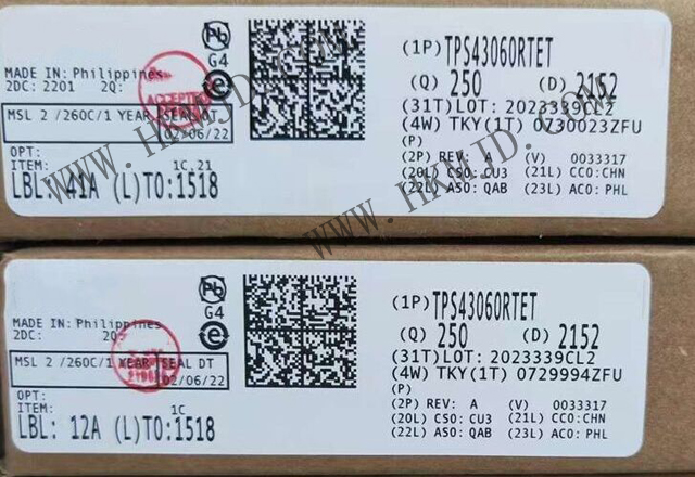 低 Iq、同步升壓控制器 TPS43060RTET IC REG CTRLR BOOST 16WQFN