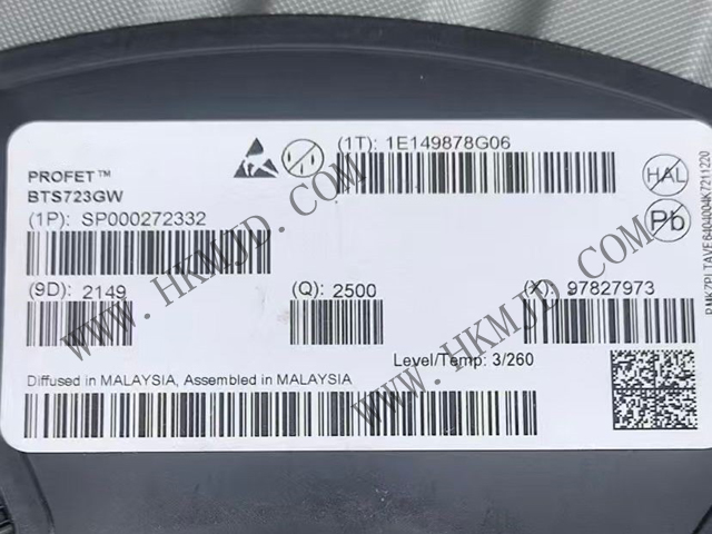 明佳達(dá)電子供應(yīng) Infineon BTS723GW 汽車智能高側(cè)開關(guān)，助力汽車電子系統(tǒng)升級