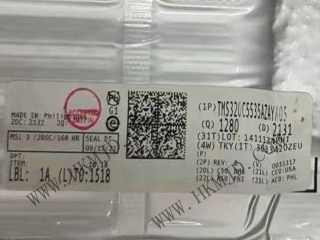 TI TMS320C5535AZAYA05 100MHz 低功耗 C55x 定點數(shù)字信號處理器