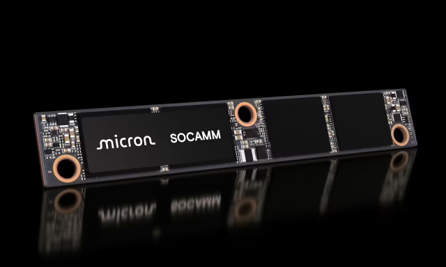 美光宣布其用于英偉達AI芯片的HBM3E及SOCAMM已量產出貨