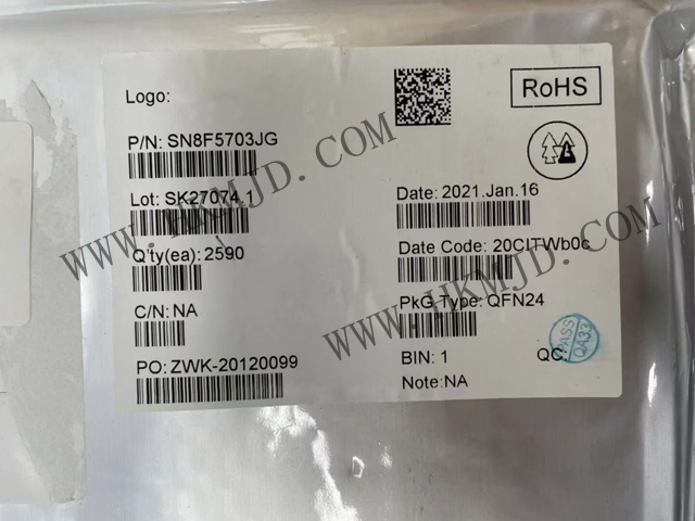 明佳達(dá)電子供應(yīng)【SONIX】SN8F5703JG 基于8051內(nèi)核的高性能8位微控制器IC