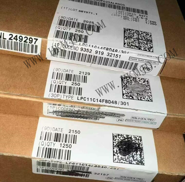 NXP LPC11C14FBD48/301 微控制器：ARM Cortex-M0 高性能嵌入式