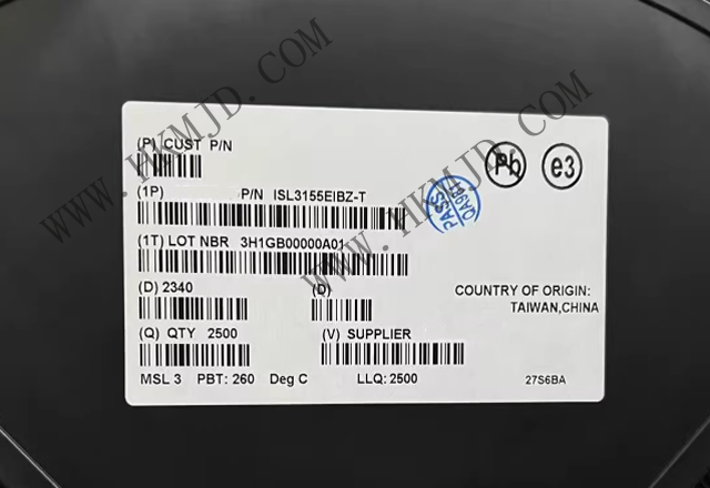 瑞薩電子 ISL3155EIBZ——高可靠性RS-485/RS-422收發(fā)器，帶16kV ESD保護功能